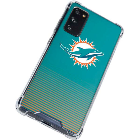 NFL Miami Dolphins Breakaway Galaxy S20 FE Clear Case